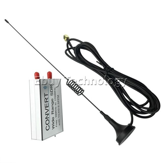 USB RTL SDR Receiver 100KHz-1_7GHz Full Band UV HF RTL-SDR