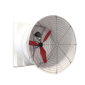 Ventilateur extracteur industriel FRP mural à haute efficacité, résistant aux vapeurs acides, alcalines et aux brumes salines - Product Image 1