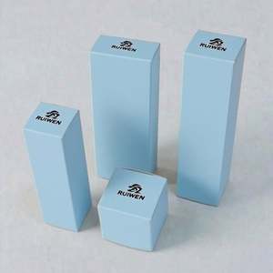 Boîte d'emballage pliable écologique personnalisée avec laminage mat imprimé des deux côtés, papier couché 350 g, boîte à double insert - Product Image 4