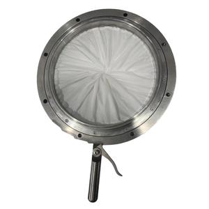 Válvula de Iris Manual Serie XNFM, Estructura de Diafragma, Acero Inoxidable, Material Sólido Friable, Descarga Vertical, Hermética al Polvo - Product Image 2