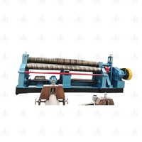 Nouveau modèle mécanique 3 rouleaux machine à rouler les tôles 6M longue plaque équipement de roulement