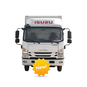 Camion cargo véhicule 4 roues électrique lumière Isuzu camions bas prix 4*2 boîte camion à vendre - Product Image 2