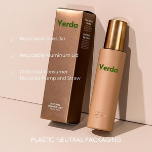 Etiqueta privada, niebla de bronceado oscuro profesional, vegana, orgánica, uniforme, tono de piel, gradual, autobronceador, spray corporal bronceador dorado - Product Image 3