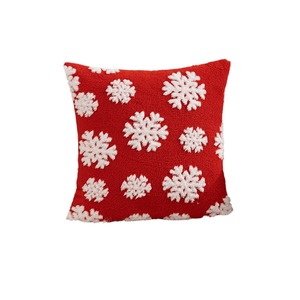 Hot bán thoải mái mềm giáng sinh gối trường hợp cây trang trí tuyết Fluffy ném gối - Product Image 1