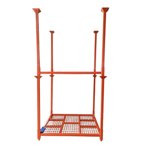 Scaffalature impilabili pieghevoli per scaffali impilabili in metallo resistente - Product Image 2