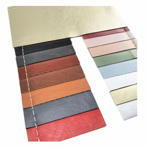 1mm thickness metallic faux pu leather fabric supplier