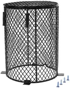 Gabbia Protetta per Rettili in Rete Termica Rivestita in PVC Nero - Product Image 3