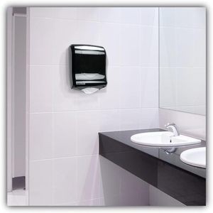 Windsoft 101 Toallas de papel plegables en C en relieve Blanco suave 10 1/10X13 1/5 200/paquete 12 paquetes/cartón para cocina y baño - Product Image 4