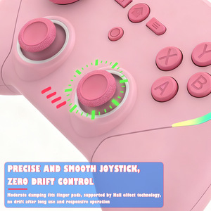 คอนโทรลเลอร์เกม Switch Pro สำหรับ Nintendo Switch คอนโทรลเลอร์ไร้สาย รองรับ Android - Product Image 4