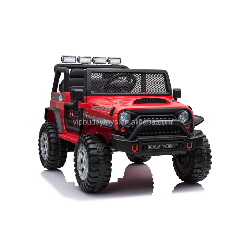 Kid Jeep riding