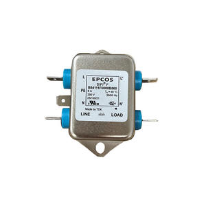 TDK EPCOS B84112F0000B * linea di alimentazione moduli filtro EMC Filtri a 2 linee Connettori a linguetta 250VAC 6A sistemi fase SIFI-F per il normale - Product Image 1