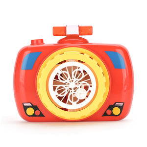 Zoll Großhandel elektrische Outdoor-Karton Kamera Bubble Machine Gebläse Little <span class=keywords><strong>Police</strong></span> Car Automatische Bubble Gun Spielzeug für Kinder - Product Image 1