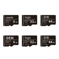 Carte Micro TF SD originale 633X 128 Go, carte mémoire 4 Go 8 Go 16 Go 32 Go 128 Go 256 Go 64 Go, carte flash TF 32 Go U1 C10 U3 512 Go