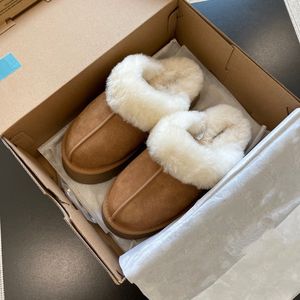 Chauffeuses Hivernales en Peau <span class=keywords><strong>de</strong></span> Mouton pour Femme, Confortables, Chaudes, à Semelle Épaisse, Étoile, Antidérapantes, en Cuir Véritable, Bottes <span class=keywords><strong>de</strong></span> Neige pour Femme - Product Image 2