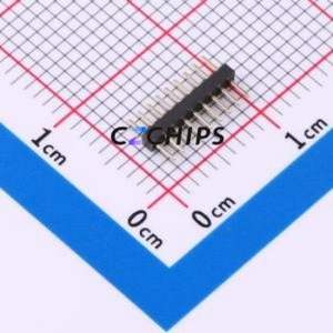 ZX-PZ1.0-1-9PZZ Pin Header Through hole Component (THT),P=1mm Connector 1x9P 1mm Pin Header Through Hole - Product Image 2
