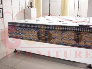 Materasso a molle insacchettate con pillow top doppio in lattice e spugna, di alta qualità per hotel e camere da letto, Fornitore Gold - Product Image 4