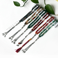 Vente chaude haut de gamme hindou musulman perles de prière Tasbeeh chapelet musulman/belle Tasbih Islam