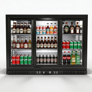 Refrigerador Compacto X-MING de Alta Resistencia con Puerta de Vidrio Individual para Bar, <span class=keywords><strong>Mini</strong></span> Enfriador de Bebidas para Cerveza Artesanal y Refrescos - Product Image 1