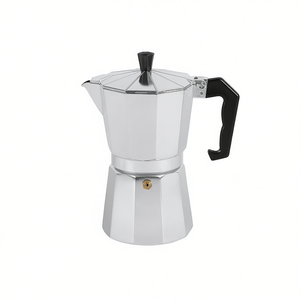 Cafetière expresso Karl Krger 6 tasses en acier inoxydable, cafetière moka, cafetière à poser sur le poêle - Product Image 2