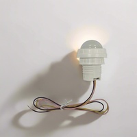 TOADA HNS132PIR 12V Saklar Sensor Gerak PIR Seri Zhaga Book 20 Instalasi Tetap untuk Lemari Pakaian Output 0-10V Maks 6-8m