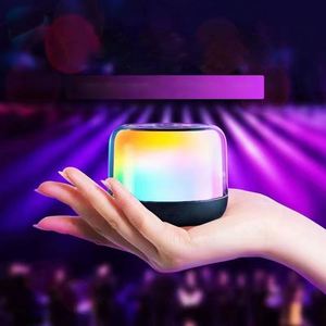 Jw935 Mini haut-parleur portable sans fil LED le moins cher, caisson de basses USB, son stéréo HiFi, boîte à musique, cadeaux Bluetooth - Product Image 2