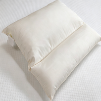 Oreiller en mousse à mémoire de forme déchiquetée, moderne, non toxique, réglable, doux pour le cou, à deux niveaux, idéal pour la maison et l'hôtel – Vente chaude