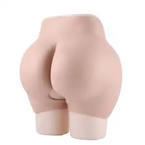 Silicone Pants Buttock Butt Shaper Control Shorts Realistic Padded Push Up  Hip Enhance Underwear for Cosplay Drag Queen