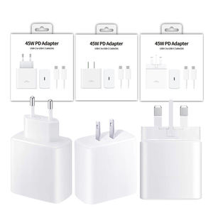 <span class=keywords><strong>Chargeur</strong></span> de charge super rapide 45W Adaptateur PD de type C pour Samsung <span class=keywords><strong>Galaxy</strong></span> <span class=keywords><strong>Note</strong></span> 10/20/S21 <span class=keywords><strong>Chargeur</strong></span> mural portable avec câble de type C - Product Image 4