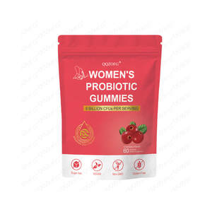 Venta caliente mujeres gomitas probióticas con vitamina C sabor a arándano apoyo Flora Health 60 Count - Product Image 1