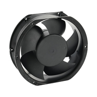 Ventilateur axial de refroidissement pour armoire électrique, unité d'alimentation multifonctionnelle pour four industriel à onduleur, double roulement à billes, 12V 24V CC, 172x51mm, MK17251