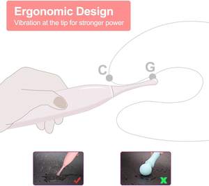 Yüksek frekanslı meme klitoral vibratör anında orgazm klitoris vajina stimülatörü yetişkin seks oyuncak <span class=keywords><strong>2</strong></span> In 1 G Spot vibratör kadın - Product Image 3