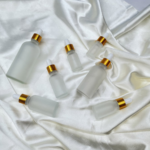 Flaconi Contagocce in Vetro Personalizzati per Cosmetici, Design Rotondo per Siero, Olio Essenziale per Capelli, Confezionamento di Essenze - Product Image 6