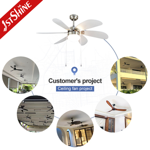 1stshine Ceiling Fan <strong>Light</strong> Hot Selling 3 Speeds <strong>Pull</strong> Chain Switch Classic Decorative Ceiling Fan - Product Image 6