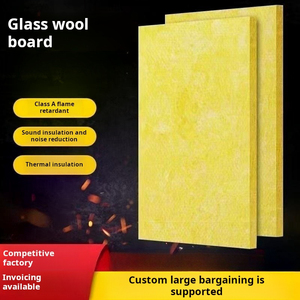 Phong cách công nghiệp sợi thủy tinh cách nhiệt chăn 25mm/50mm chống cháy lớp một thân thiện với môi hình ống cuộn tùy chỉnh chiều dài - Product Image 5