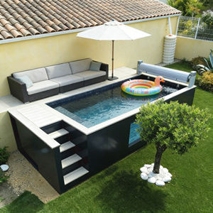 Piscine conteneur, piscines préfabriquées, piscine de plongeon, piscine conteneur enterrée, piscine en fibre de verre - Product Image 3