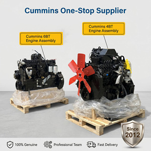 מנוע דיזל 4 צילינדרים 4 פעימות מורכב במלואו, בעל תקן CE, מנוע סירה 150 כוחות סוס, מנוע דיזל קאמינס 6BT למכונות עבור משאיות - Product Image 1