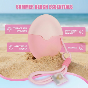 อุปกรณ์ทาครีมกันแดดซิลิโคนแบบเติมได้พร้อมฟองน้ำ ชุดอุปกรณ์ทาครีม<span class=keywords><strong>กันแดด</strong></span>แบบใช้ซ้ำได้ ขนาดพกพา ขายส่งจากโรงงานโดยตรง - Product Image 2