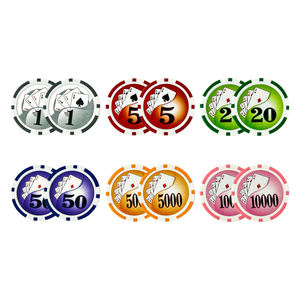 ชิปโป๊กเกอร์ ABS เซรามิกดินเผาสั่งทำได้จากโรงงาน - Product Image 2