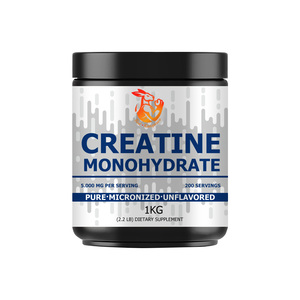 Creatina Monohidrato Micronizada en Polvo Sin Sabor para Energía Muscular, Apoyo Cerebral y Rendimiento Atlético - Product Image 1