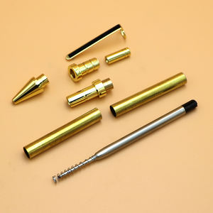 Paquet de démarrage de bricolage Fournitures de projet de tournage sur bois Kit de fabrication de stylo en bois Slimline Pro <span class=keywords><strong>Gel</strong></span> Writer Click Pen Turning Kits - Product Image 3