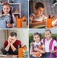 Étui à crayons en silicone personnalisé en forme de tigre, OEM, usine certifiée BSCI ISO9001, porte-stylos vertical, pochette de papeterie en forme d'animal en gros, sans BPA