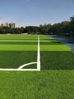 Hochwertiger Kunstrasen Landschaftsteppich Fußball-Kunstrasen Synthetischer Rasen Outdoor-Kunstrasenfläche