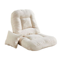 Fauteuil de sol pliable réglable Tatami, canapé paresseux individuel pour chambre, dortoir, salon