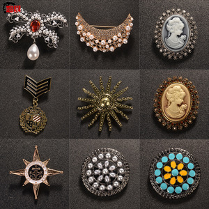 Broches de perles Weiman, costumes de corsage haut de gamme, Cheongsams, pulls tricotés, épingles fixes anti-éblouissement, accessoire exquis et de niche - Product Image 4