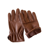 OEM Gants en cuir XL confortables de haute qualité Logo Construction mécanique Sécurité polyvalente pour le travail pour les pompiers