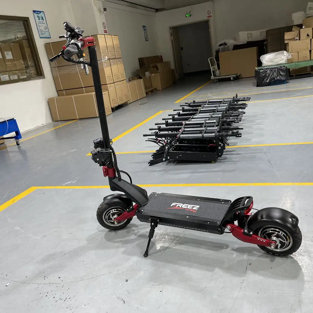 En 2022 sıcak satış almanya 3200w elektrikli zero10x e scooter yetişkin güçlü çift motorlu