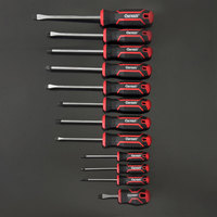 Lot de tournevis magnétiques professionnels antidérapants (Phillips et plat) – Personnalisable OEM – Vente en gros