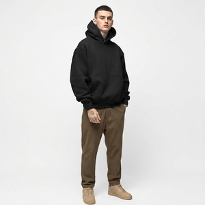 Vente en gros de sweats à capuche pour hommes, style tendance, faible MOQ, design professionnel confortable, sweats à capuche pour hommes avec logo personnalisé - Product Image 1