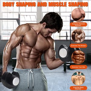 Mancuerna ajustable de 25kg, juego de pesas, equipo de Fitness, gimnasio, constructor de cuerpo - Product Image 2