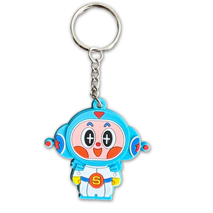 Bán Buôn Phong Cách Phổ Biến Kim Loại Nhựa & Hợp Kim Phim Hoạt Hình Cao Su Móc Khóa PVC Móc Khóa Quà Tặng Thủ Công - Product Image 4